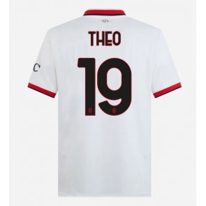 AC Milan Theo Hernandez #19 Replika Udebanetrøje 2024-25 Kortærmet